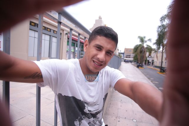 La Selfie de Arce que hoy festejo en La Bombonera. Foto UNO Juan Ignacio Pereira. &nbsp;