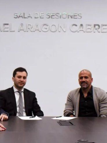 Reunión entre los presidentes de River y Estudiantes