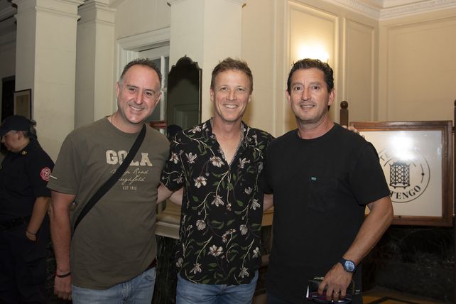 Sergio Marino, Aldo Dorsi y Jorge Morabe.