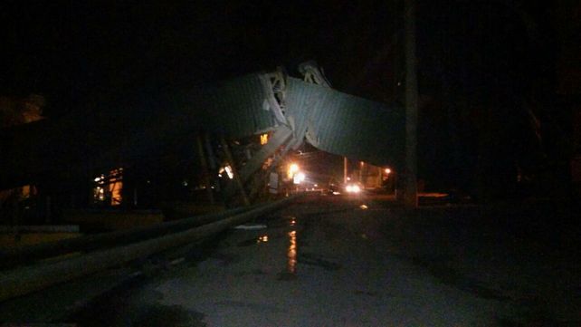 El barco impactó contra un muelle de Terminal 6.&nbsp;