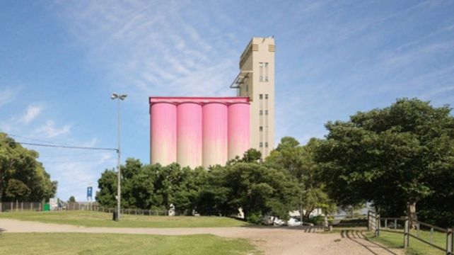 “Paint's not Dead”, de Florencia Inés Meucci y Manuel Cucurell, ganó el concurso de pintura exterior del museo Macro. 