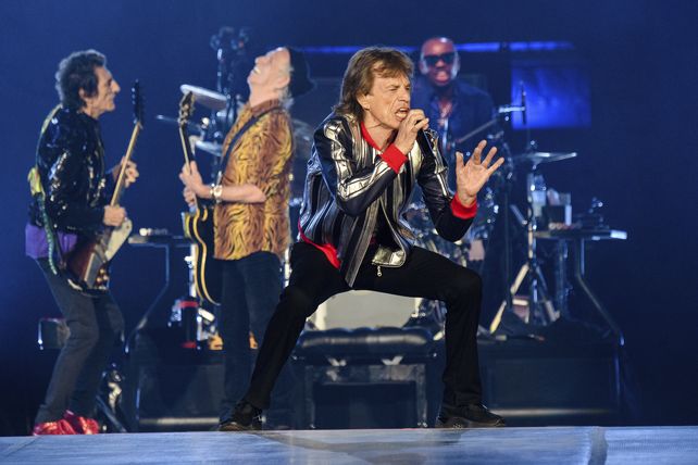 Mick Jagger y compañía el año pasado