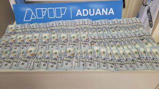 Condenaron a una pareja por intentar ingresar al país con 50.000 dólares sin declarar&nbsp;