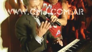 El Juez Oyarbide bail&oacute; al ritmo cuartetero de la Mona Jim&eacute;nez el hit Beso a beso en una fiesta en Carlos Paz