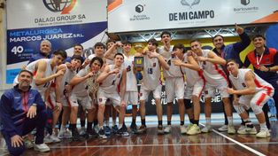 Otro logro de la Asociación Rosarina de Básquet. Esta vez con el U17 masculino.