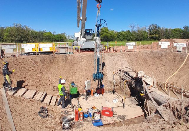 Gasoducto Metropolitano: Santa Fe concretó la conexión clave y prevé finalizar la obra en mayo