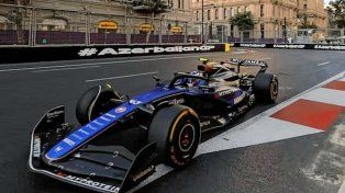 Así le fue a Colapinto en su última práctica en Bakú por el GP de Azerbaiyán
