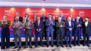 La reunión se desarrolló en Bruselas, en Bélgica, adonde Alberto Fernández asiste a la III Cumbre de Jefas y Jefes de Estado y de Gobierno UE-Celac