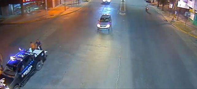 Captura de pantalla. Imágenes de video realizadas por el Ministerio de Seguridad de Santa Fe