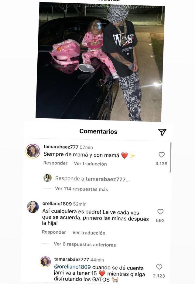 El picante comentario de Tamara Báez sobre la vida privada de L-Gante