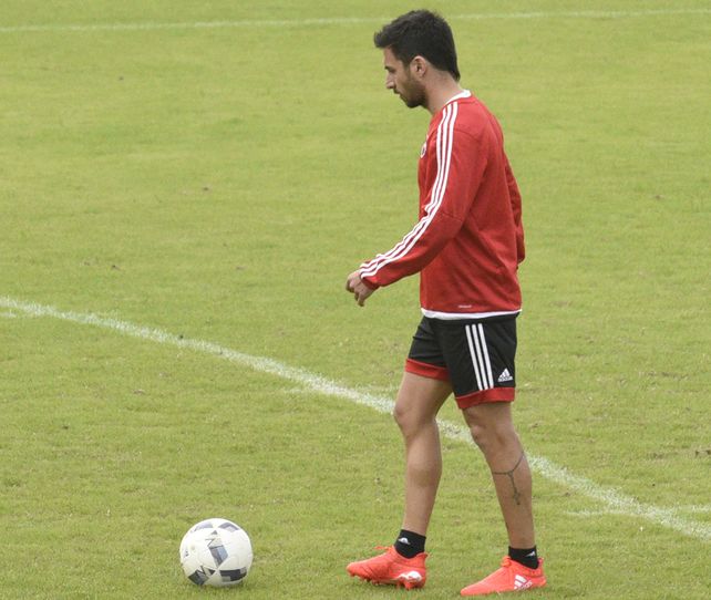 Artillero. Scocco marcó cuatro goles en el presente campeonato. Junto a Maxi está octavo en la tabla histórica de Newells.