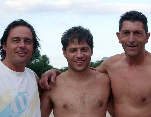 Algo pasa. Kicillof veraneó en Calamuchita en 2014.