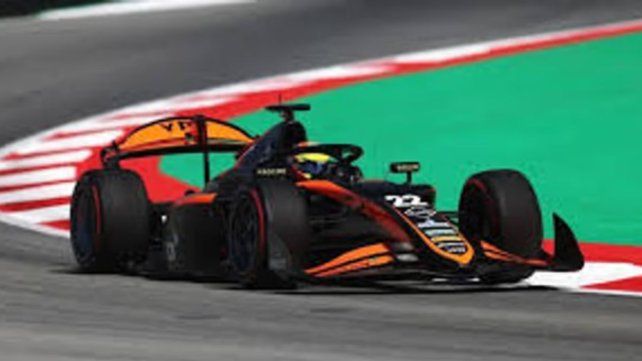 Fórmula 2: Varrone tuvo una mala largada en la sprint del GP de España y terminó 10°