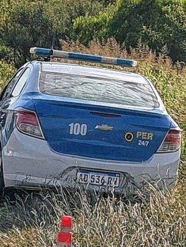 Despiste en Ruta 12: Bomberos Voluntarios de Cerrito rescataron a una conductora