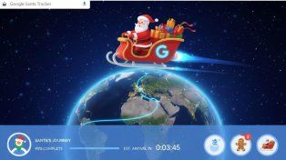 Papá Noél ya está en camino, en su reparto de regalos por el mundo