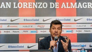 Tinelli defendió su gestión: Di todo por San Lorenzo