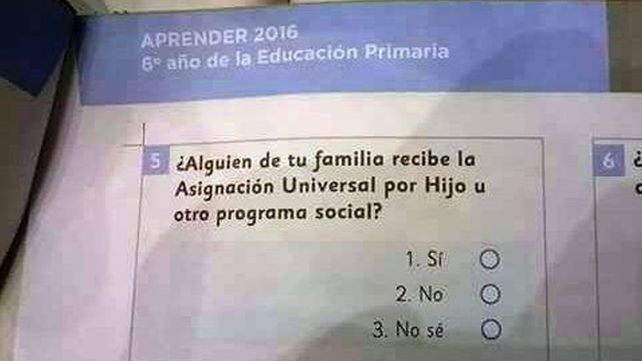 Se filtraron preguntas del operativo Aprender, la evaluación que se tomará a alumnos del país