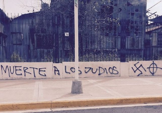 Repudian las pintadas antisemitas en el Puerto de Paraná