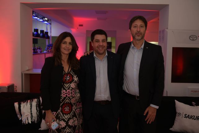 Maria Paz Zalazar y Alejandro Waldhorn y Matias Peri