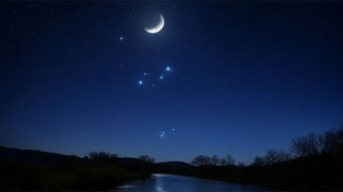El triángulo celestial del 6 de marzo se formará entre la Luna, Júpiter y las Siete Hermanas