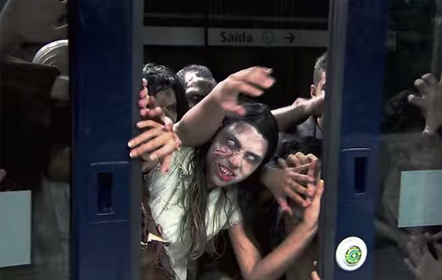 Como en una película de terror clase B