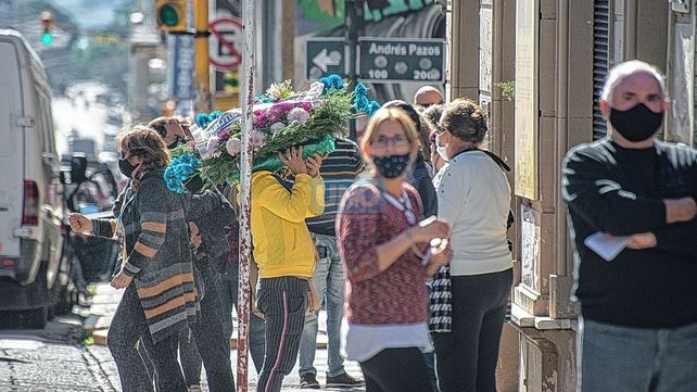 Sergio Varisco recibió el último adiós en el cementerio