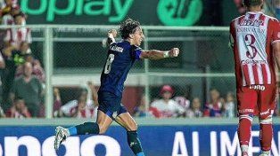 Matías Galarza de Talleres, la rompió ante Unión y se llevó varios premios por parte de la Liga Profesional.