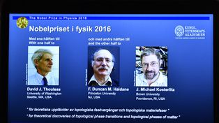 Nobel de Física para tres británicos por sus investigaciones sobre la materia