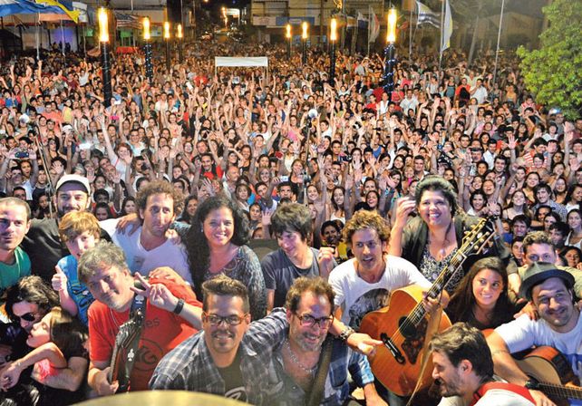 Coti tocó en Concordia