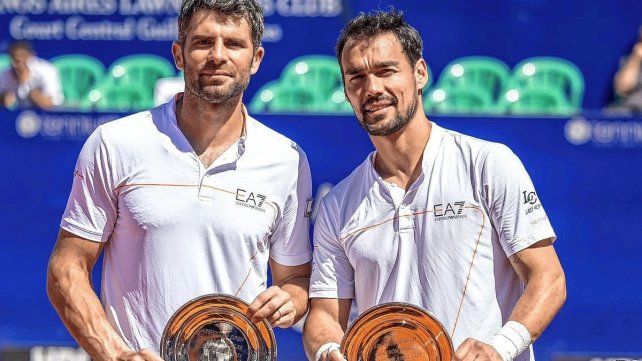 Los italianos Fabio Fognini y Simonel Bolelli se quedaron con el Argentina Open en dobles.