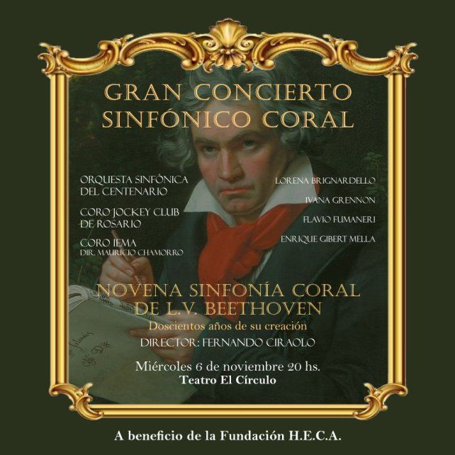 Gran Concierto Sinfónico Coral: IX Sinfonía de Beethoven