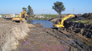 Bonfatti recorrerá las obras contra inundaciones en la Circunvalación Oeste