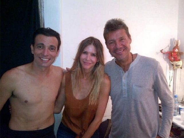 Tras la reconciliación,  Tinelli y Valdés se mostraron juntos