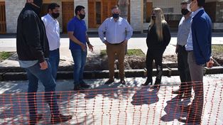 Michlig visitó Ceres, recorrió obras y anunciaron la creación de una escuela de oficios