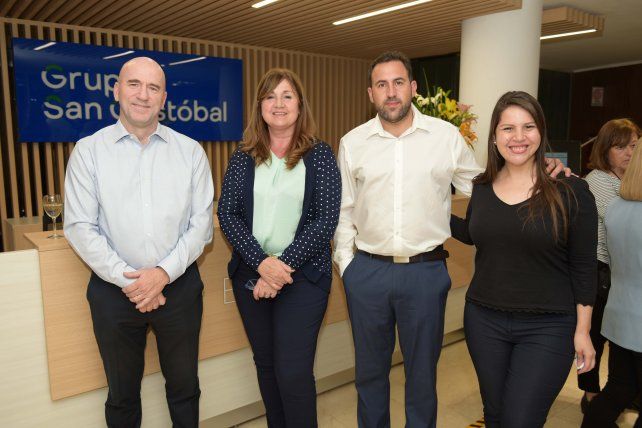 Germán Tell, Estela Palavecich, Julián Alí y Claudio Vignoli