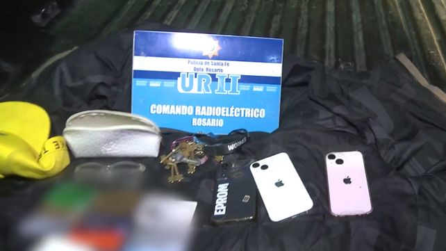 La policía pudo dar con los ladrones a partir del GPS de los teléfonos sustraídos.