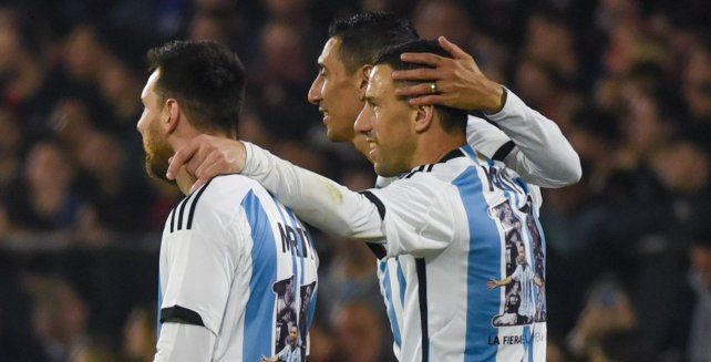 Los tres mosqueteros. Lionel Messi