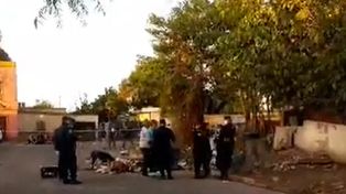 Buscaban armas y encontraron la mitad del dedo 
