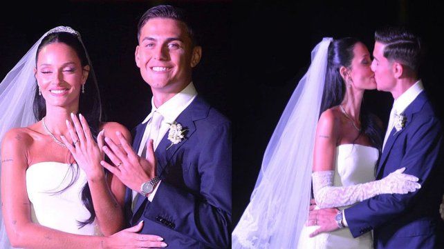 Oriana Sabatini y Paulo Dybala se casaron ante la presencia de 340 personas en Exaltación de la Cruz. Los compañeros de la Selección Argentina presentes