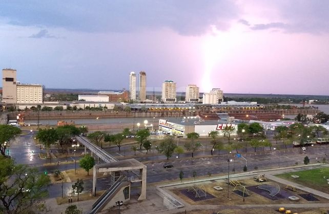 Imágenes de la tormenta del 19 de octubre en la ciudad