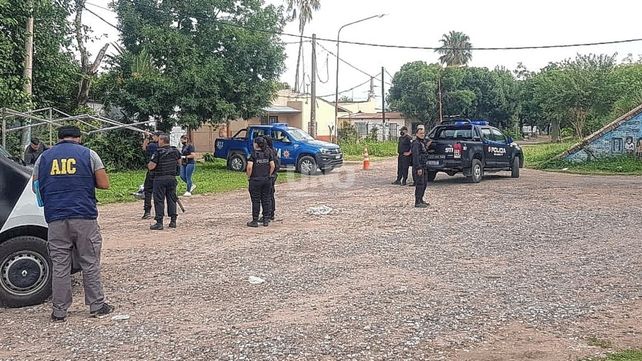 El lugar hallaron el cadáver en Villa Oculta.