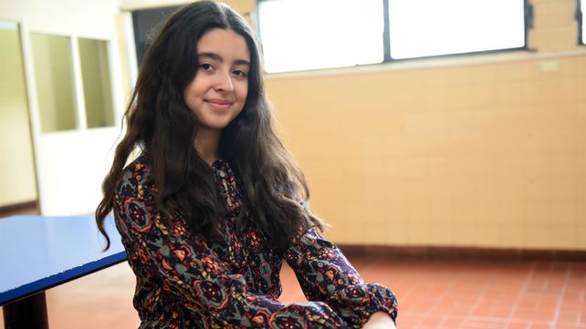 Valentina disfruta del compartir sus textos con sus familiares y amigos.