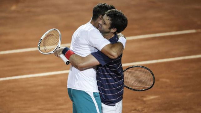 Zeballos y Granollers vencieron a la dupla de Evans y Hurkacz