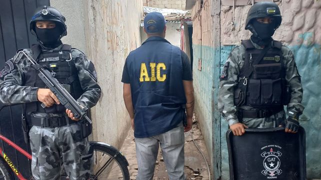 El homicidio de Erik Díaz originó una serie de allanamientos en zona sur.