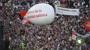 Imagen de la Marcha Federal Universitaria en Rosario&nbsp;