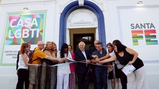 Lifschitz inauguró la Casa LGBTI en la ciudad de Santa Fe