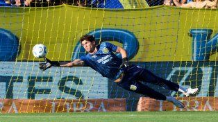 Axel Werner lleva cuatro partidos en el primer equipo canalla y todos los jugó en 2024.