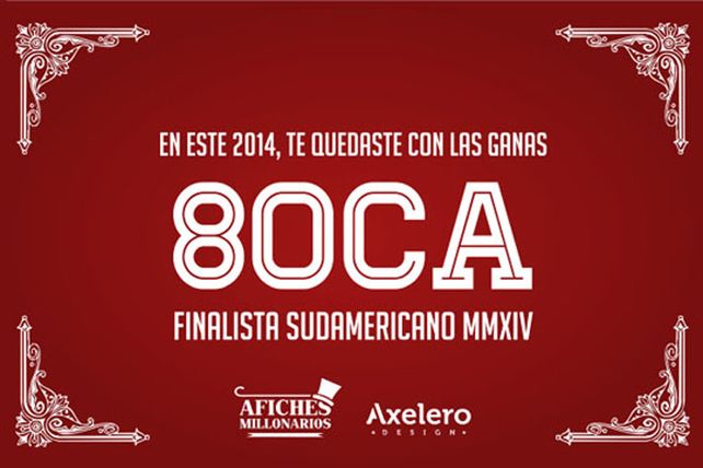Los afiches del triunfo de River ante Boca en la semifinal de la Copa Sudamericana