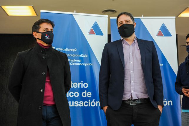 Los fiscales Luis Schiappa Pietra y Matías Edery.