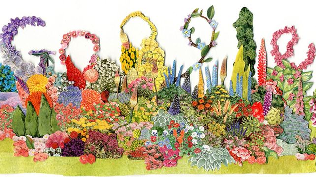 Google celebra con un floreado homenaje a una de las paisajistas más consagradas del mundo